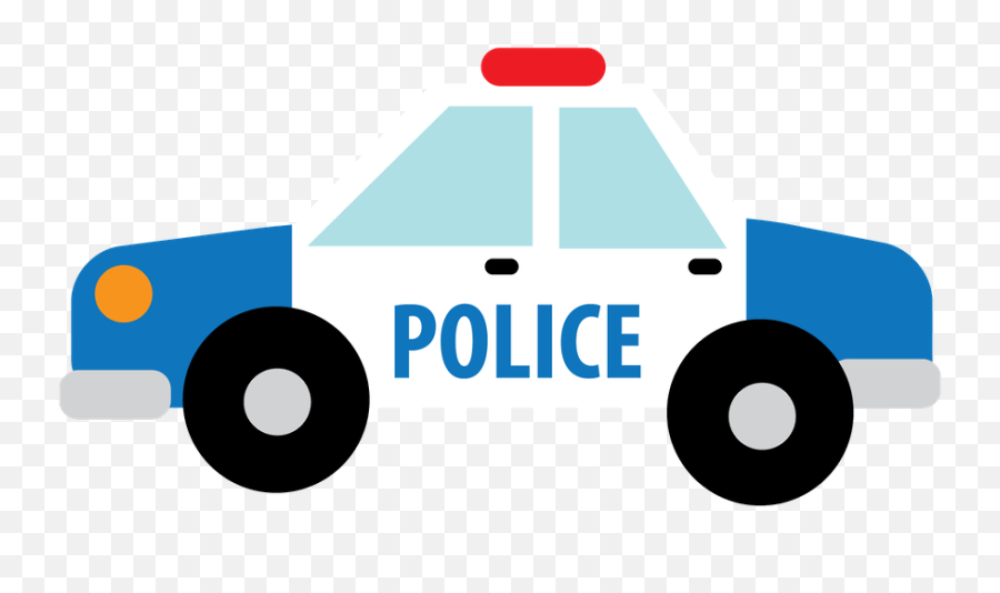 Library Of Cop Car Lights Vector Black - Carro De Policia Desenho Png,Police Siren Png