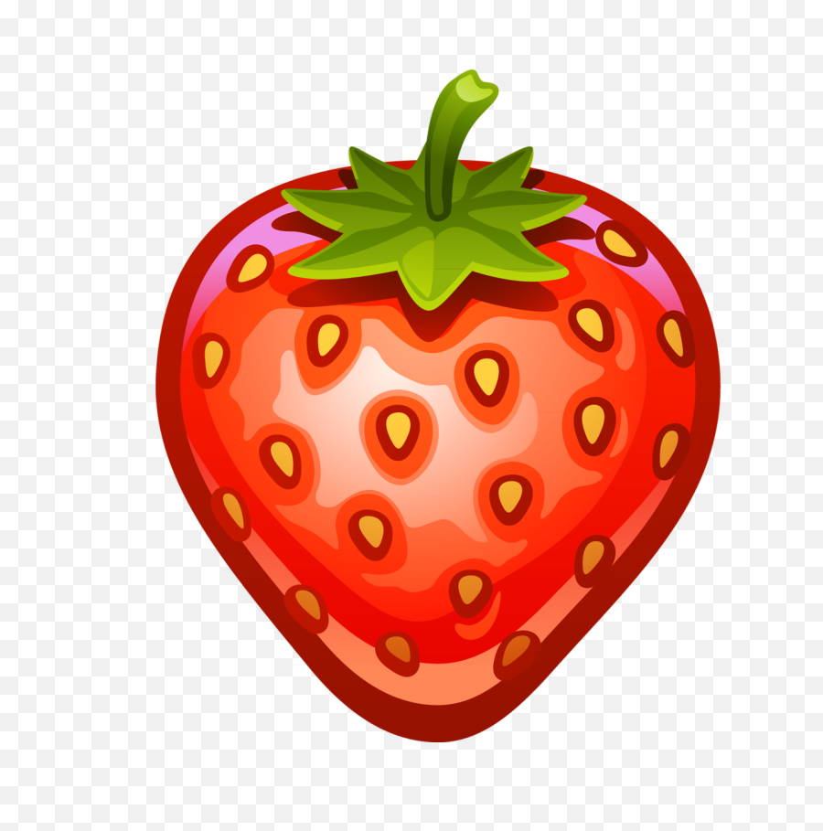 Download Strawberry Png Clipart Clip Art Elsa - Cartoon Strawberry Png,Strawberry Clipart Png