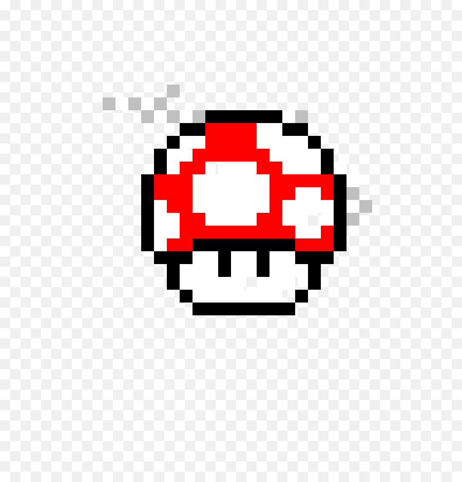 Download Super Mario World Mushroom - Super Mario Pixel Art Png,Pixel Mario Transparent