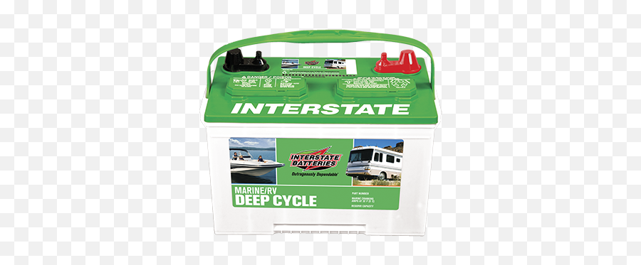Interstate Batteries Srm - Interstate Deep Cycle Battery Png,Interstate Batteries Logo