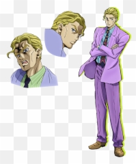 Yoshikage Kira Bizarre - Kira Yoshikage Png,Yoshikage Kira Png