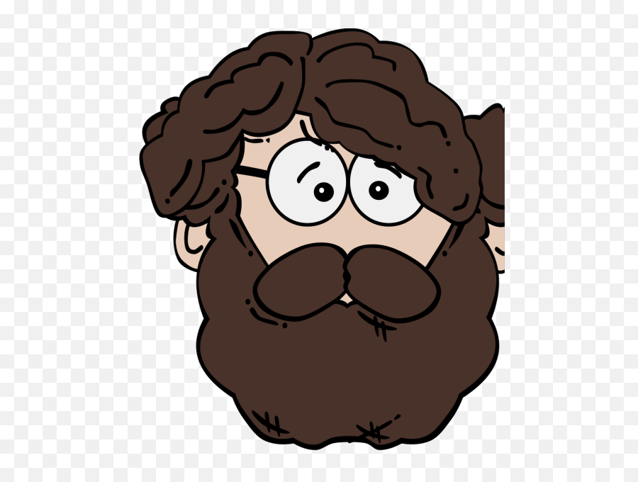 Man With Beard Cartoon Png Svg Clip Art For Web - Download Man With A Beard And Moustache Clipart,Beard Clipart Png