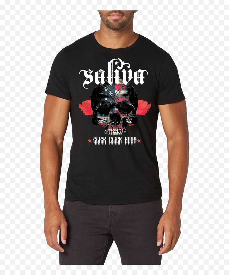 Click Boom Saliva - Mma Bellator T Shirt Png,Saliva Png
