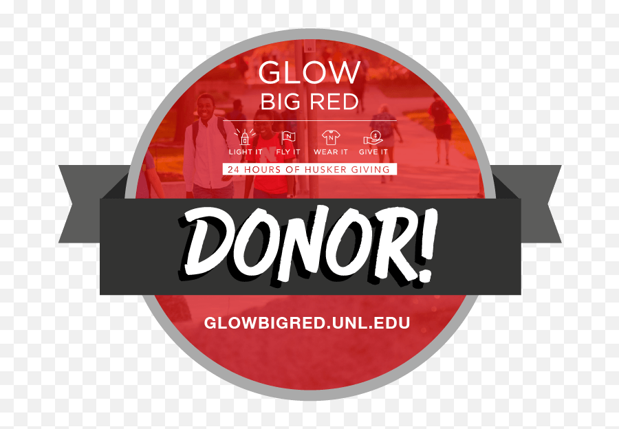 Downloads Glow Big Red U2014 24 Hours Of Husker Giving - Hockey Night In Canada Png,Red Glow Png
