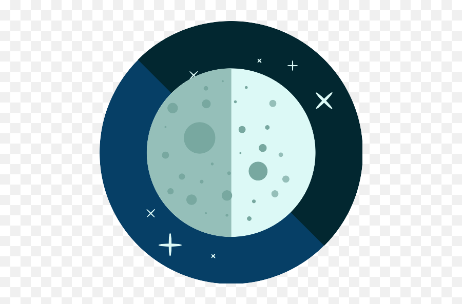 First Quarter Png Icon - Lunar Phase,Quarter Png