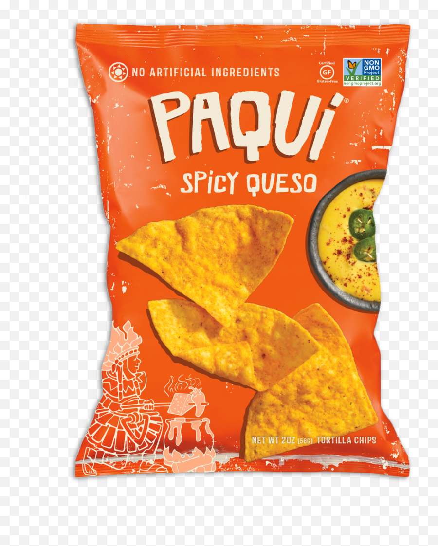 Paqui Spicy Queso Chips Full Size Png Download Seekpng - Buy Paqui Spicy Queso Tortilla Chips,Queso Png