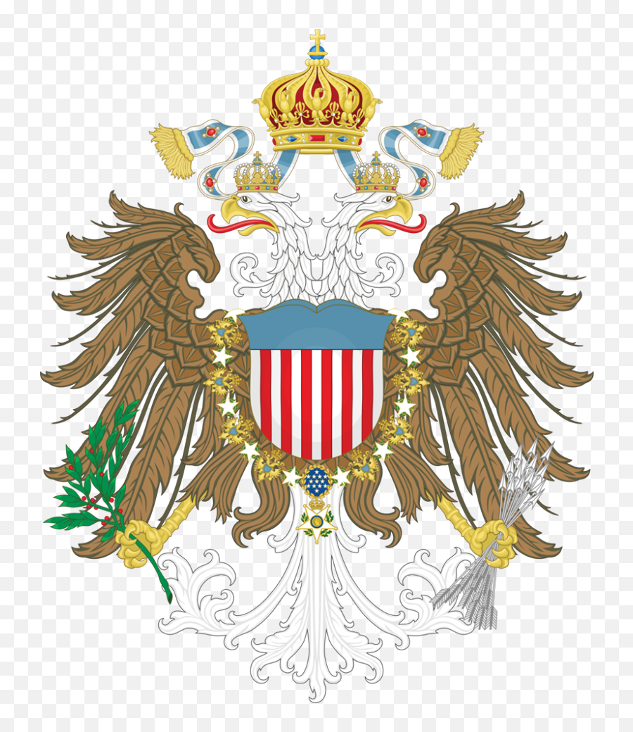 Fileamerican Dynasty Flagpng - Wikimedia Commons Double Headed Eagle Coat Of Arms,America Flag Png