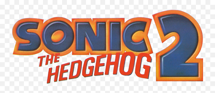 Sonic The Hedgehog 2 - Sonic The Hedgehog 2 Logo Png,Sonic The Hedgehog 2 Logo