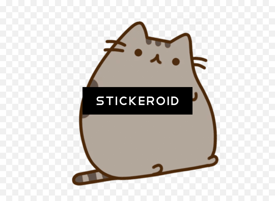 Download Pusheen The Cat Greeting Card - Pusheen Cat All Pusheen Sticker Png,Pusheen Cat Png