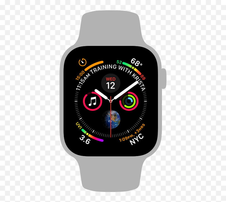 Faces - Elements Watchos Human Interface Guidelines Chronograph Pro Apple Watch Face Png,Watch Hands Png