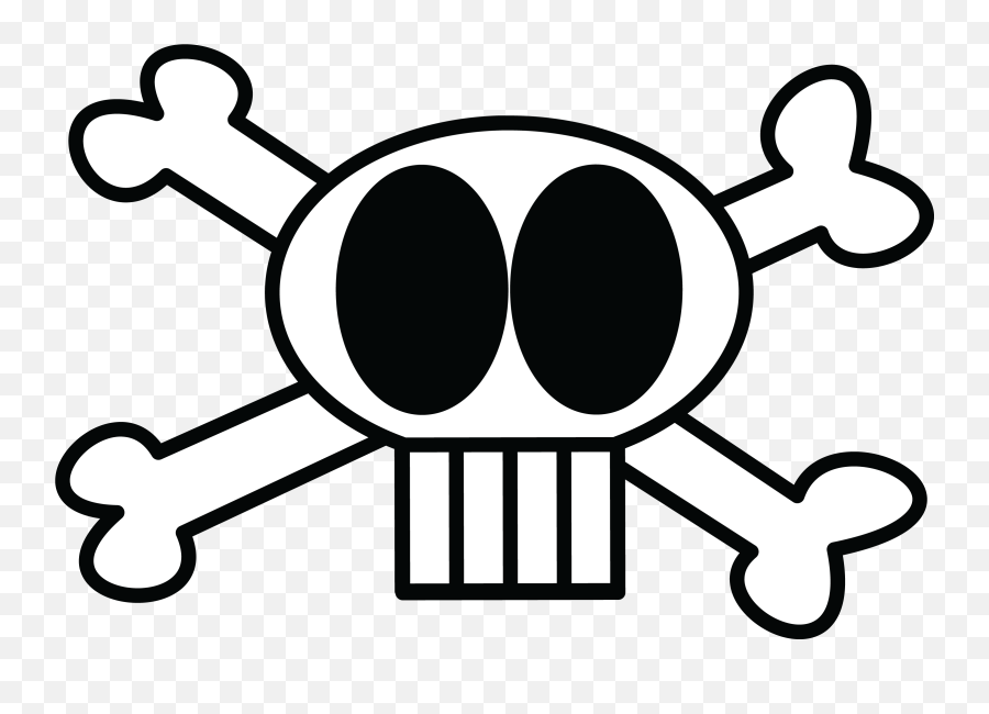 Background Png Transparent Hd - Skull And Crossbones Cartoon,Skull Face Png