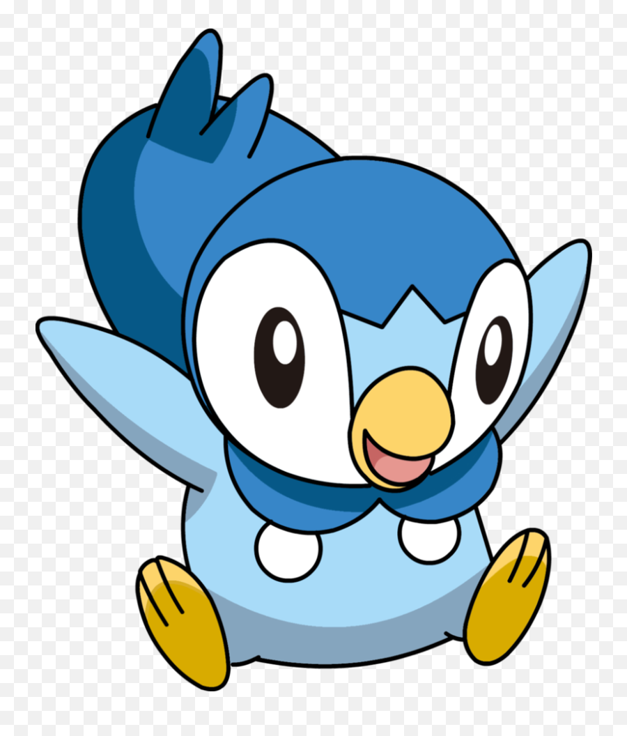 Pokemon Piplup Coloring Pages - Pokemon Png Personagens,Pokemon Png