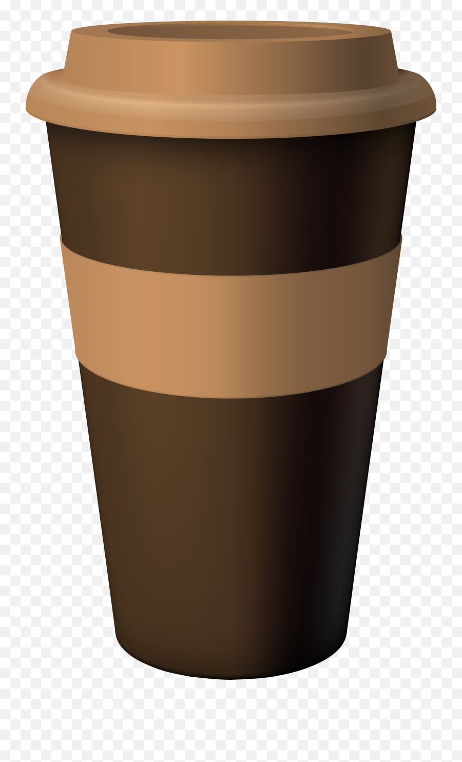 Brown Coffee Cup Clipart - Coffee Cup Png,Coffee Cup Transparent