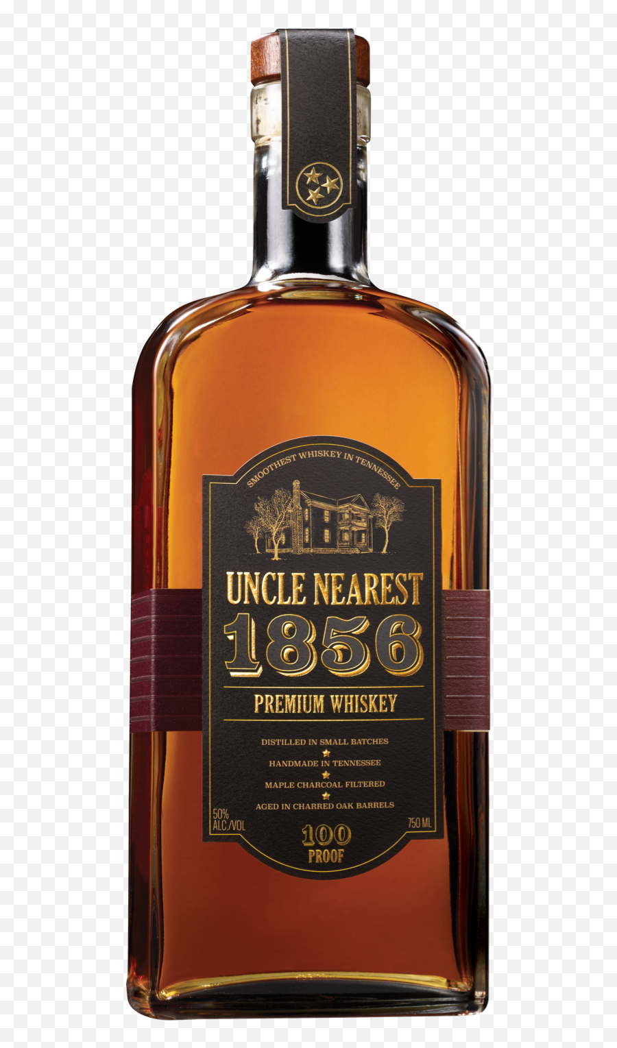 Uncle Nearest Premium Whiskey - Scotch Whisky Png,Whiskey Bottle Png