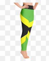 Download Jamaican Flag Yoga Leggings - Colombian png