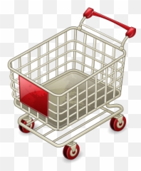 Empty Shopping Cart Icon - Png