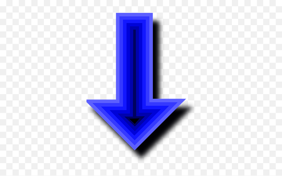Arrow Pointing Down - Arrow Clip Art Png,Arrow Pointing Down Png