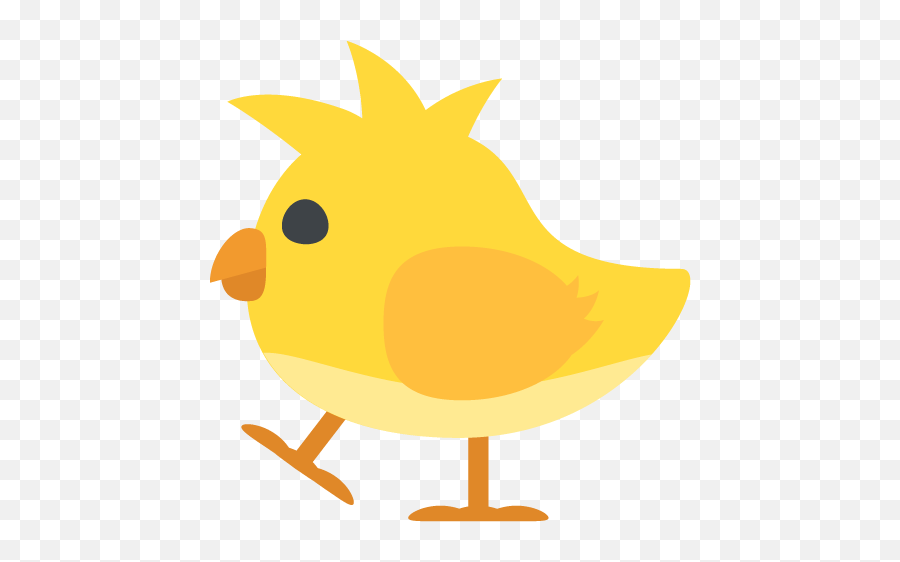 Baby Chick Emoji Vector Icon - Emojione Bird Png,Baby Chick Png