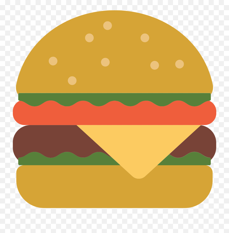 Burger Clipart Free Download Transparent Png Creazilla - Horizontal,Burger Bun Png