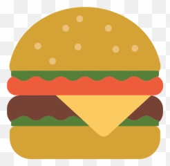 Burger Clipart Free Download Transparent Png Creazilla - Horizontal,Burger Bun Png