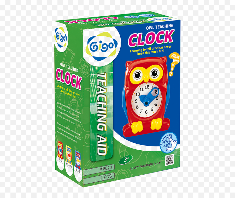 Owl Teaching Clock - Clock Png,Teaching Png