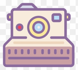 Download Polaroid Icon - Transparent Background Camera Clipart png