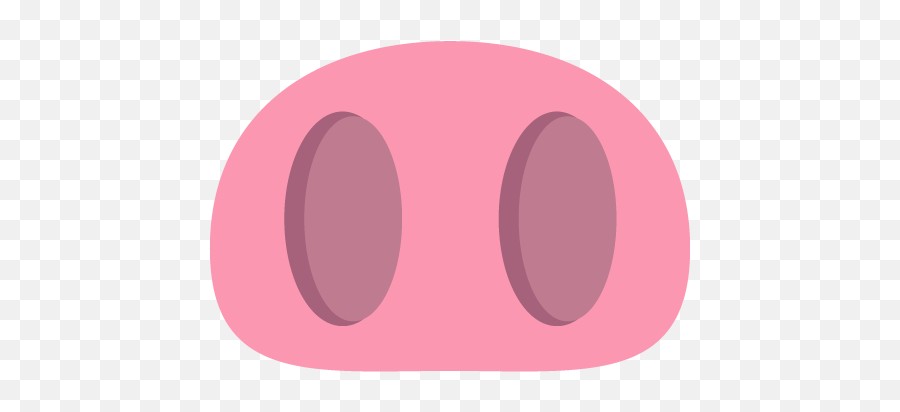 Pig Nose Emoji Vector Icon - Nariz De Cerdo Png,Pig Emoji Png