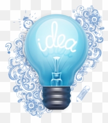 H2 Creative - Incandescent Light Bulb png