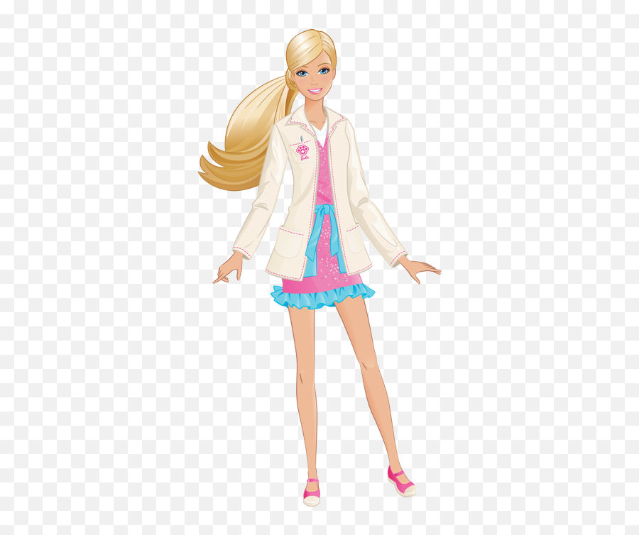 Download Free Png Girl Veterinarian Transparent - Barbie And Friends Clipart,Veterinarian Png
