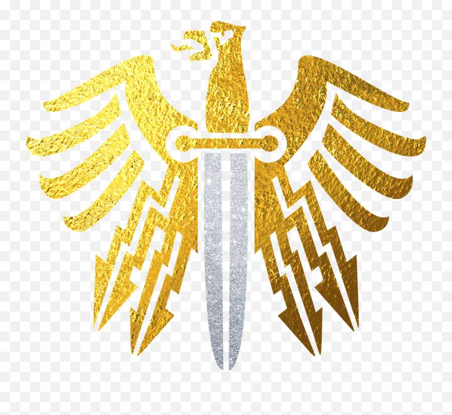 Knife Revenge Emblem - Free Image On Pixabay Transparent Yellow Eagle Logo Png,Eagle Symbol Png