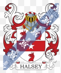 Halsey Family Crest Coat Of Arms And Name History - Of Louw png
