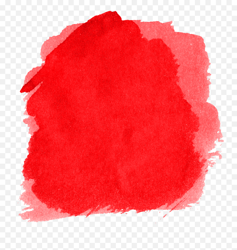 6 Red Watercolor Brush Stroke Square - Paint Brush Stroke Square Png,Red Square Png