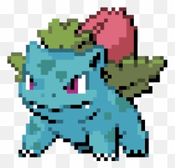 Ivysaur 002 - Pokemon Fire Red Ivysaur Sprite Png,Ivysaur Png