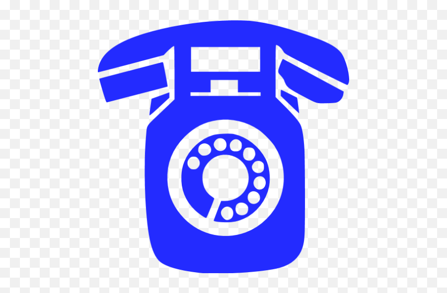 Phone 040 Icons Images Png Transparent - Telephone,Blue Phone Icon