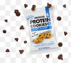 Protein Cookies - Shrewd Food Chocolate Chip png