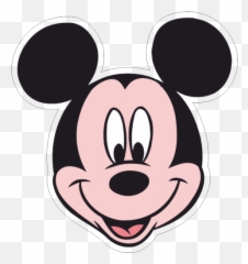 Mickey Mouse Minnie Image Clip - Face Of png