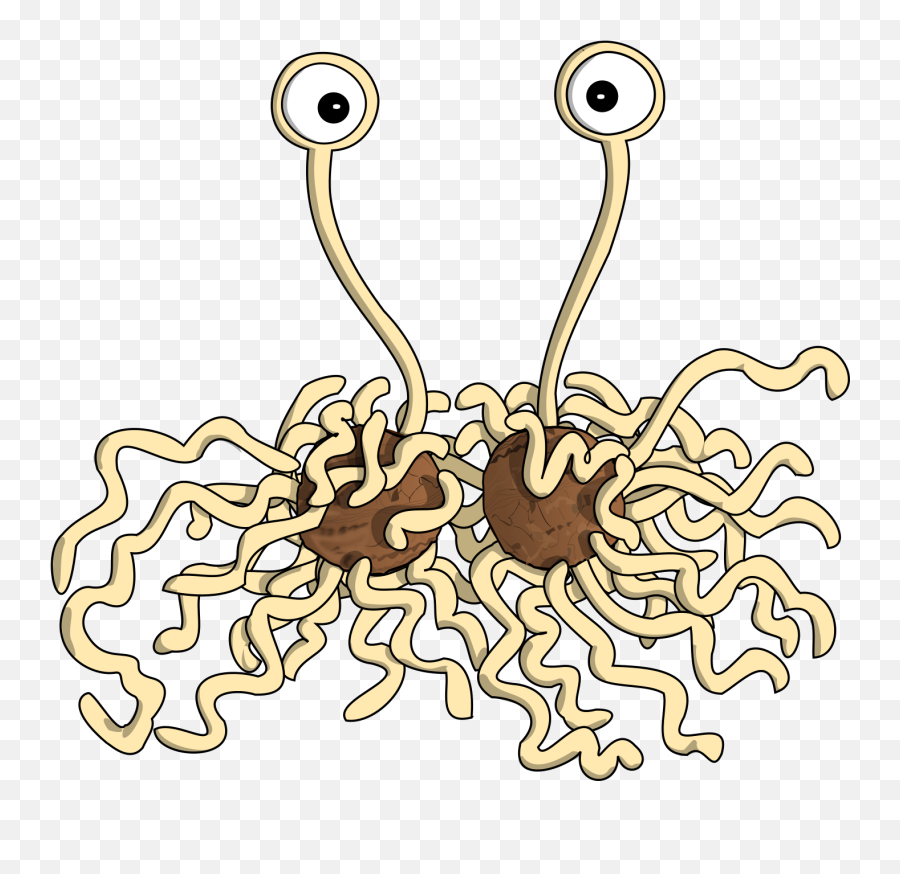 Flying Spaghetti Monster Vector File - Flying Spaghetti Monster Svg Png,Flying Spaghetti Monster Icon