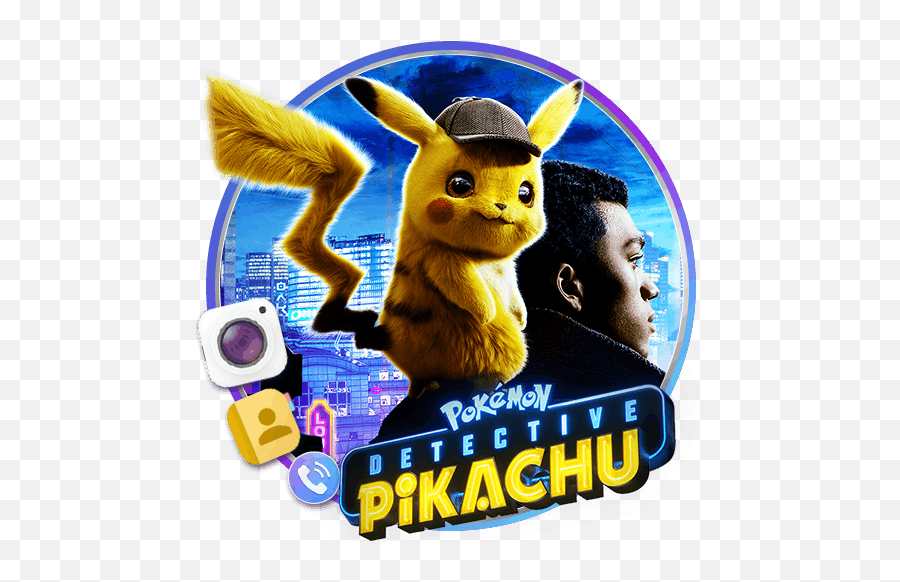 Detective Pikachu Themes - Pokemon Detective Pikachu Logo Png,Detective Pikachu Icon