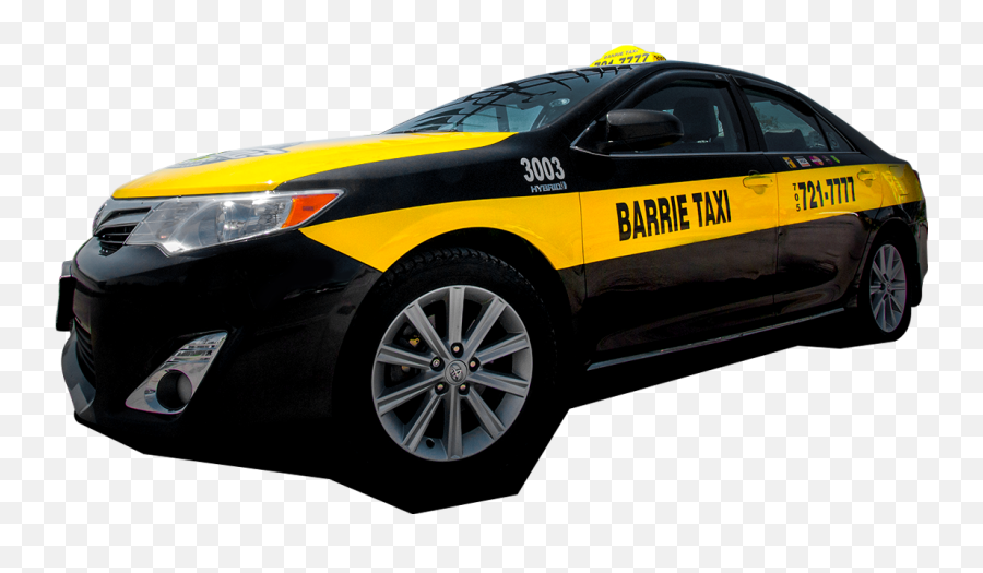 Barrie Taxi Rates - Taxi Car Design Png,Taxi Cab Png