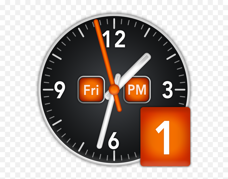 U200edock Clock - Vostok Amphibia Pvd Bezel Png,Clock Icon On Iphone