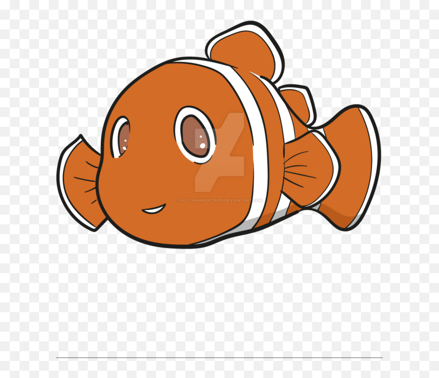 Nemo Fish Drawing - Clip Art Png,Nemo Png