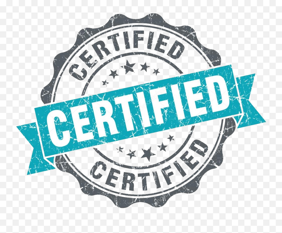 Certified Png - Emblem,Certificate Png