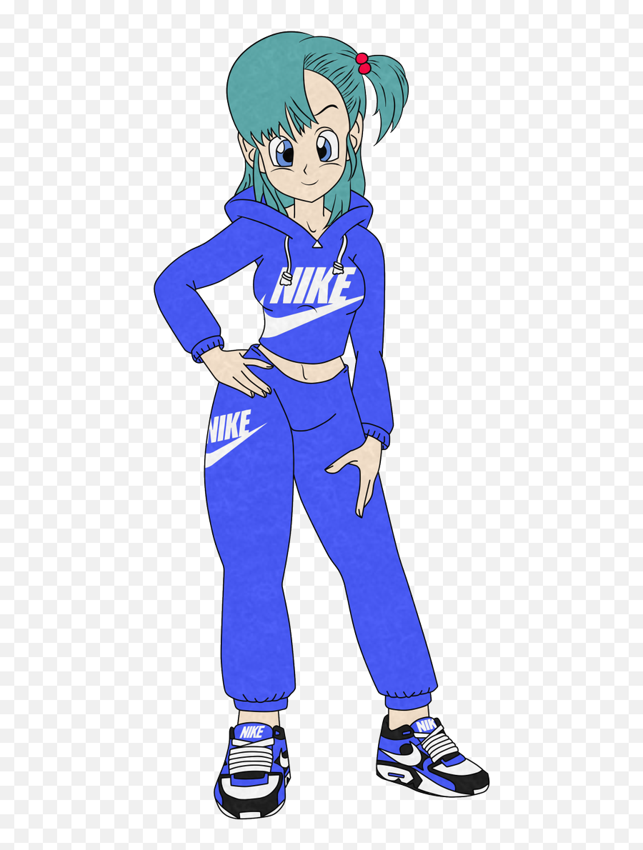 Bulma From Dragon Ball Not Z - Bulma Con Ropa Nike Png,Bulma Icon - free  transparent png images 