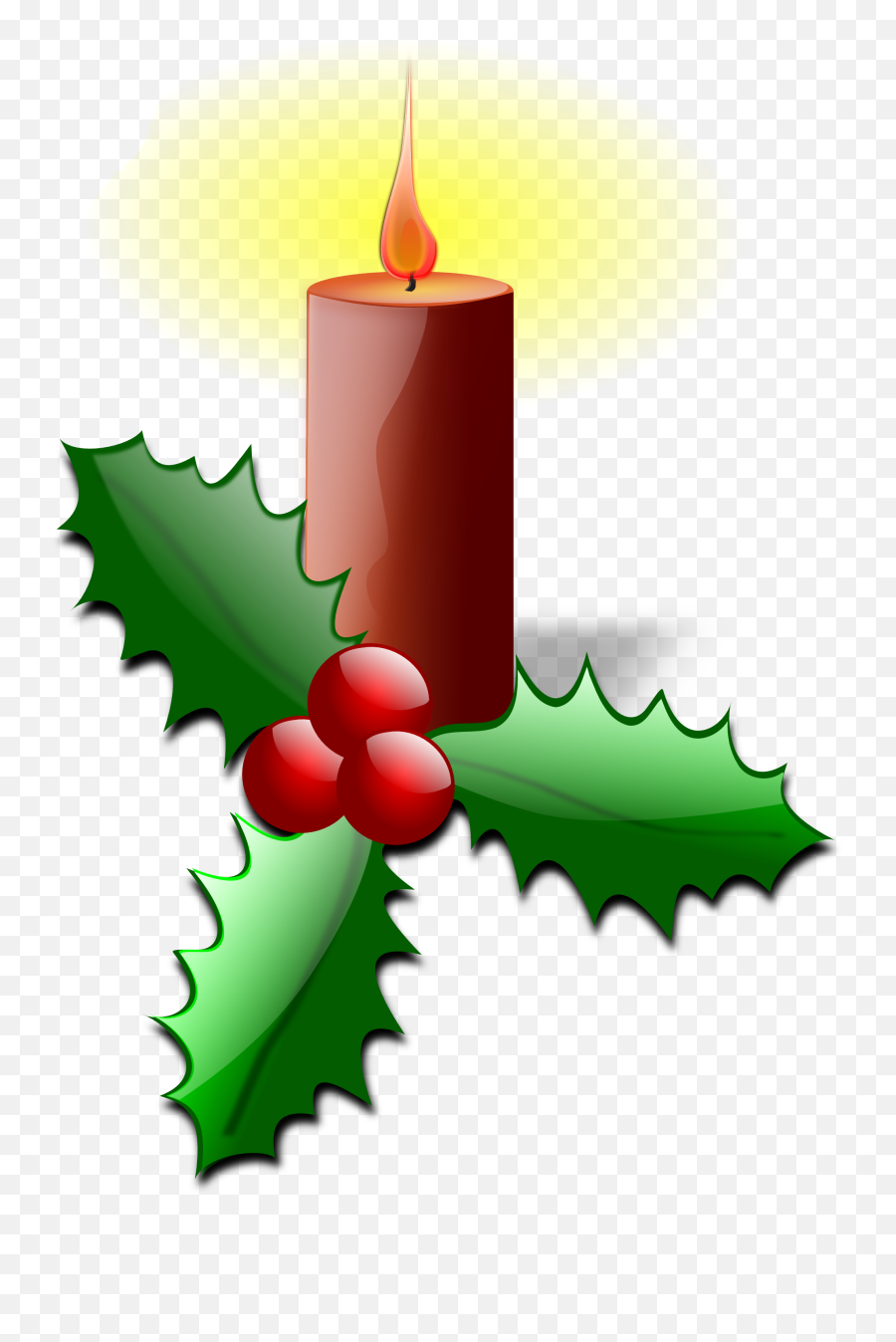 Christmas Clip Art 0010 Png Images - Christmas Designs Clip Art,Christmas Candle Png