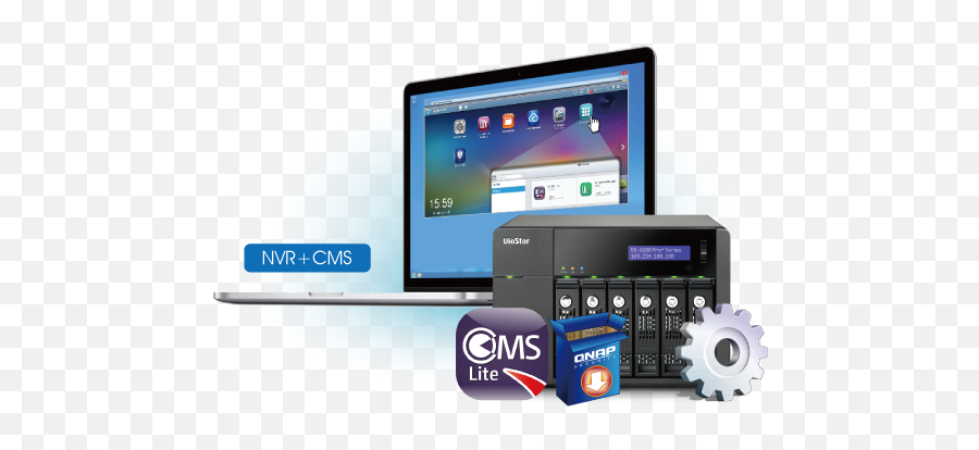 Qnap Cms Central Managment Lite Manage Up To 16 Nvr U0026 256 - Technology Applications Png,Qnap Icon