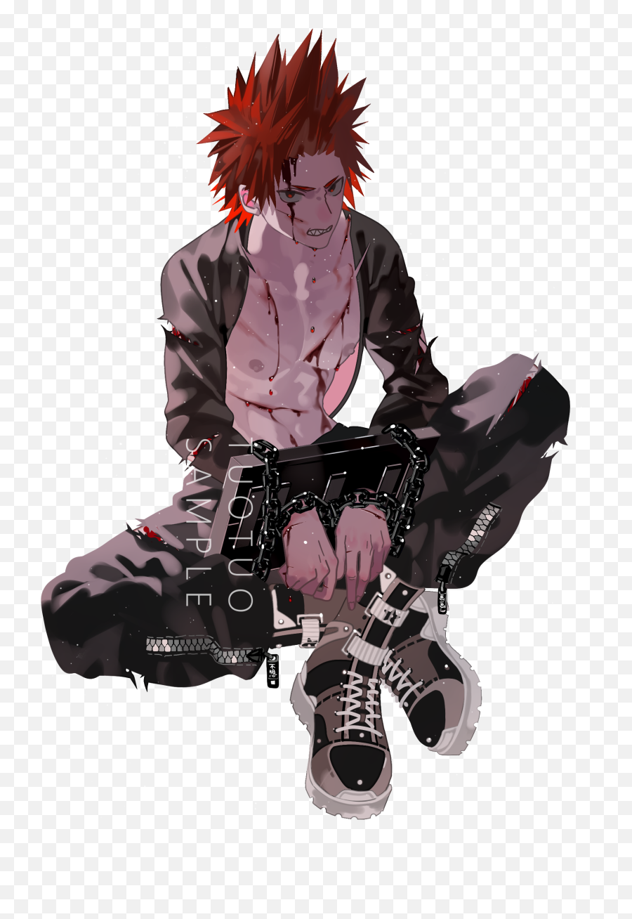 Page 1 - Zerochan Anime Image Board Kirishima Fanart Png,Kaminari Icon