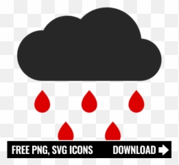 Free Red Rain Icon Symbol Png Svg Download - Saved Messages Logo
