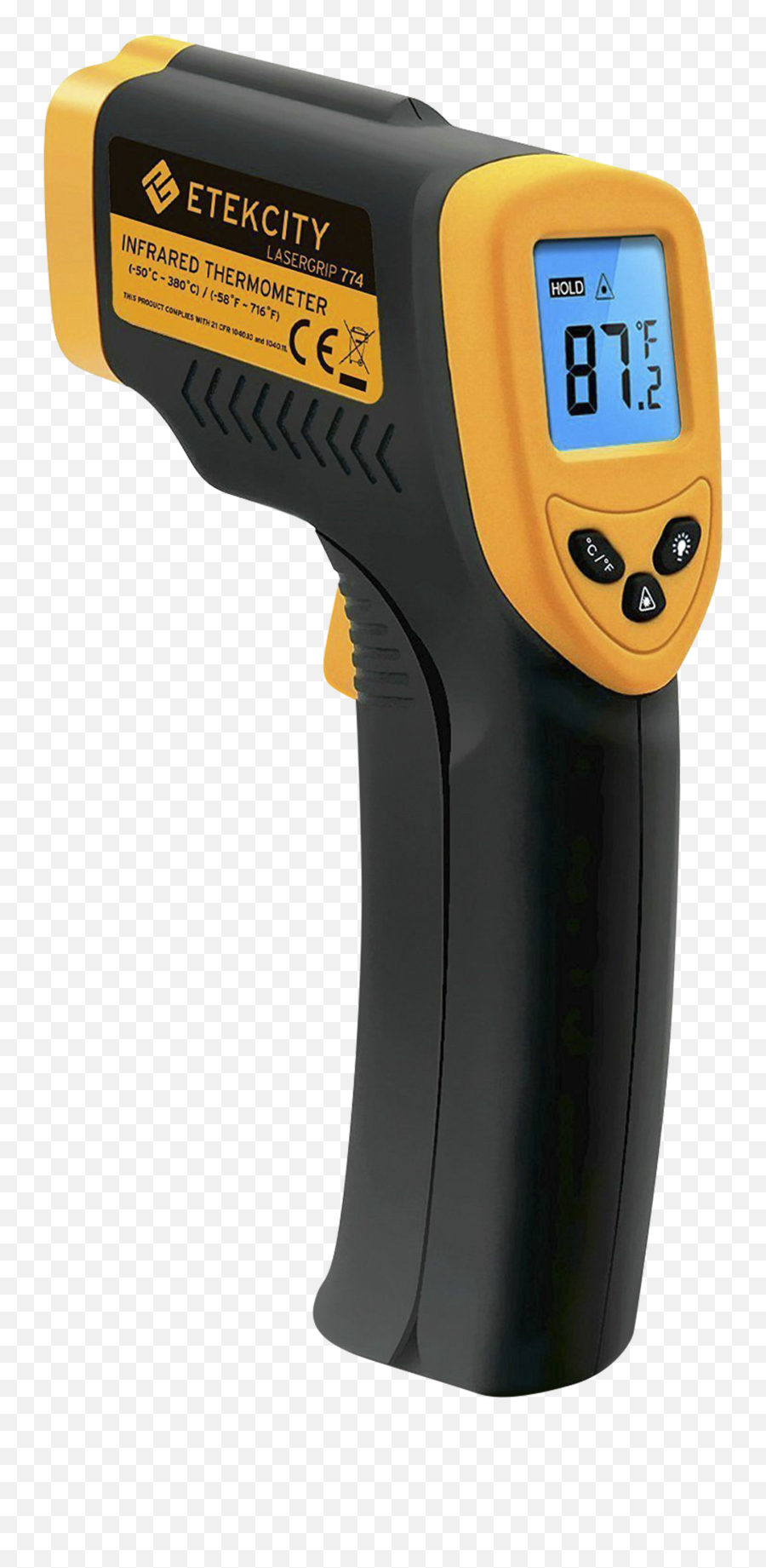 Lasergrip 774 Infrared Thermometer - Best Infrared Thermometer Png,Auto Temperature Icon Png