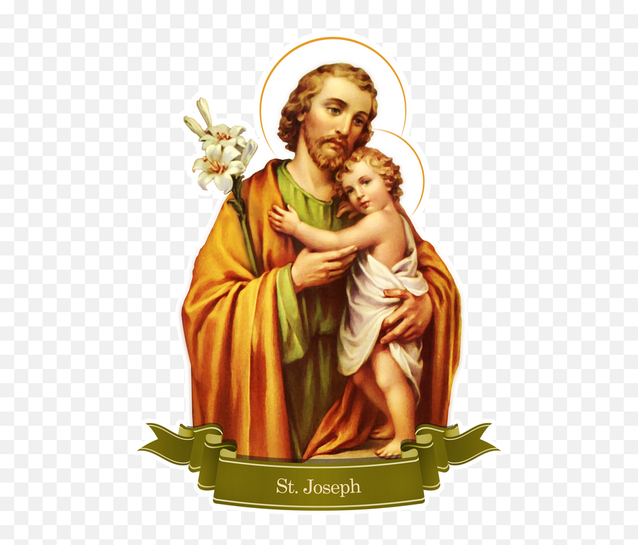 Saints U2013 Devout Decals - St Joseph The Worker Png,Saint Joan Of Arc Icon