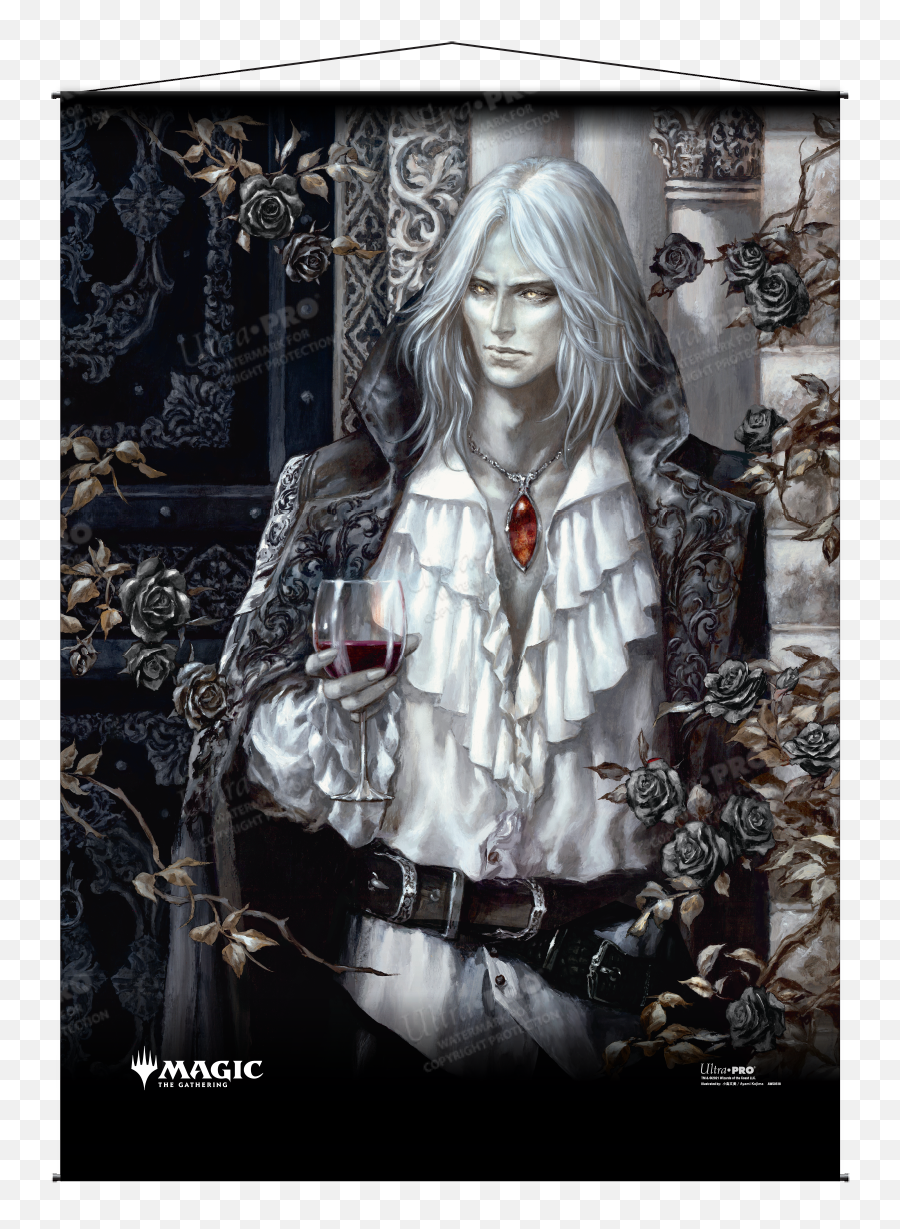 Innistrad Crimson Vow Sorin The Mirthless Wall Scroll For - Sorin The Mirthless Alt Art Png,Castlevania Icon